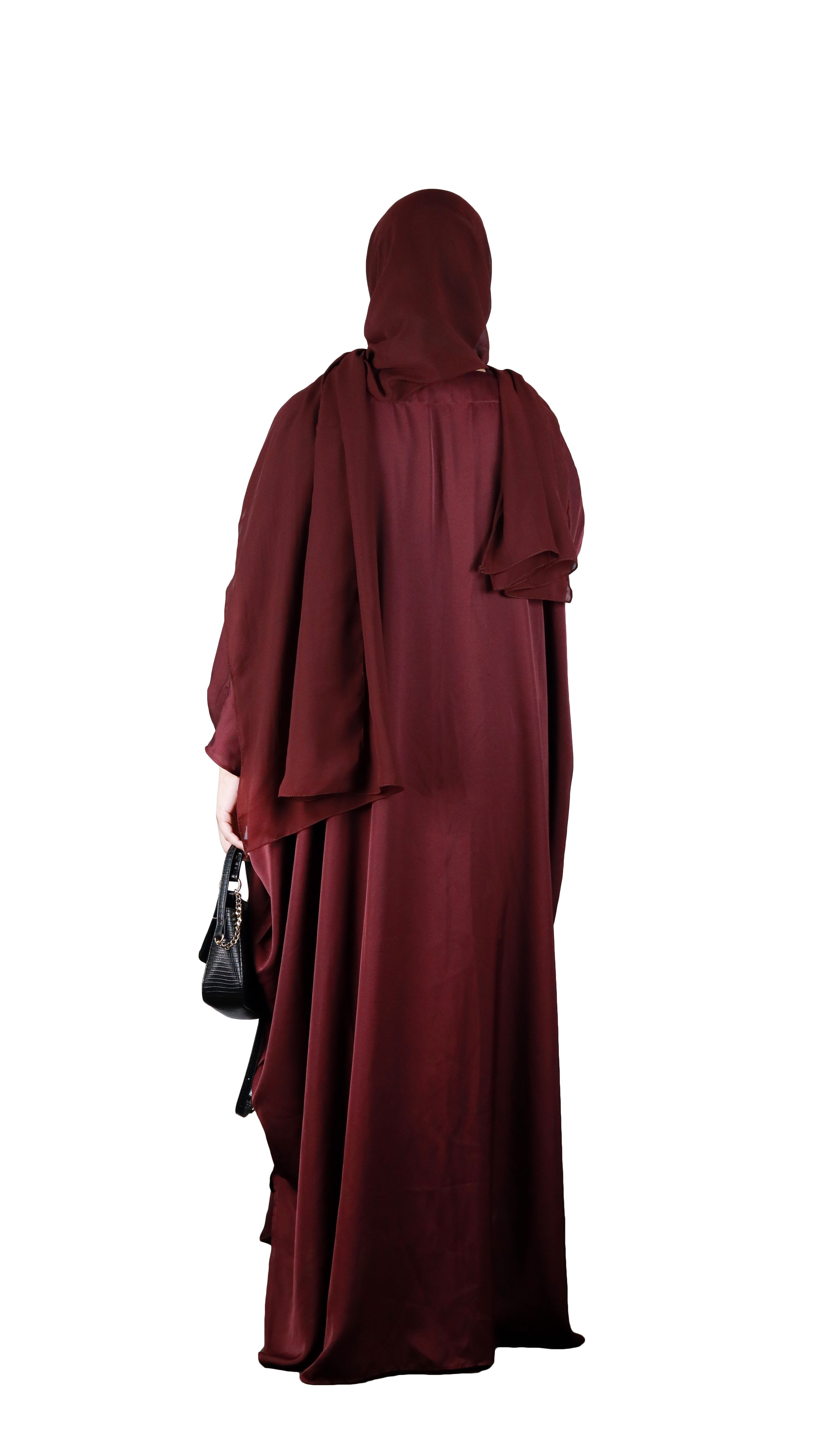 Maroon Everyday Abaya