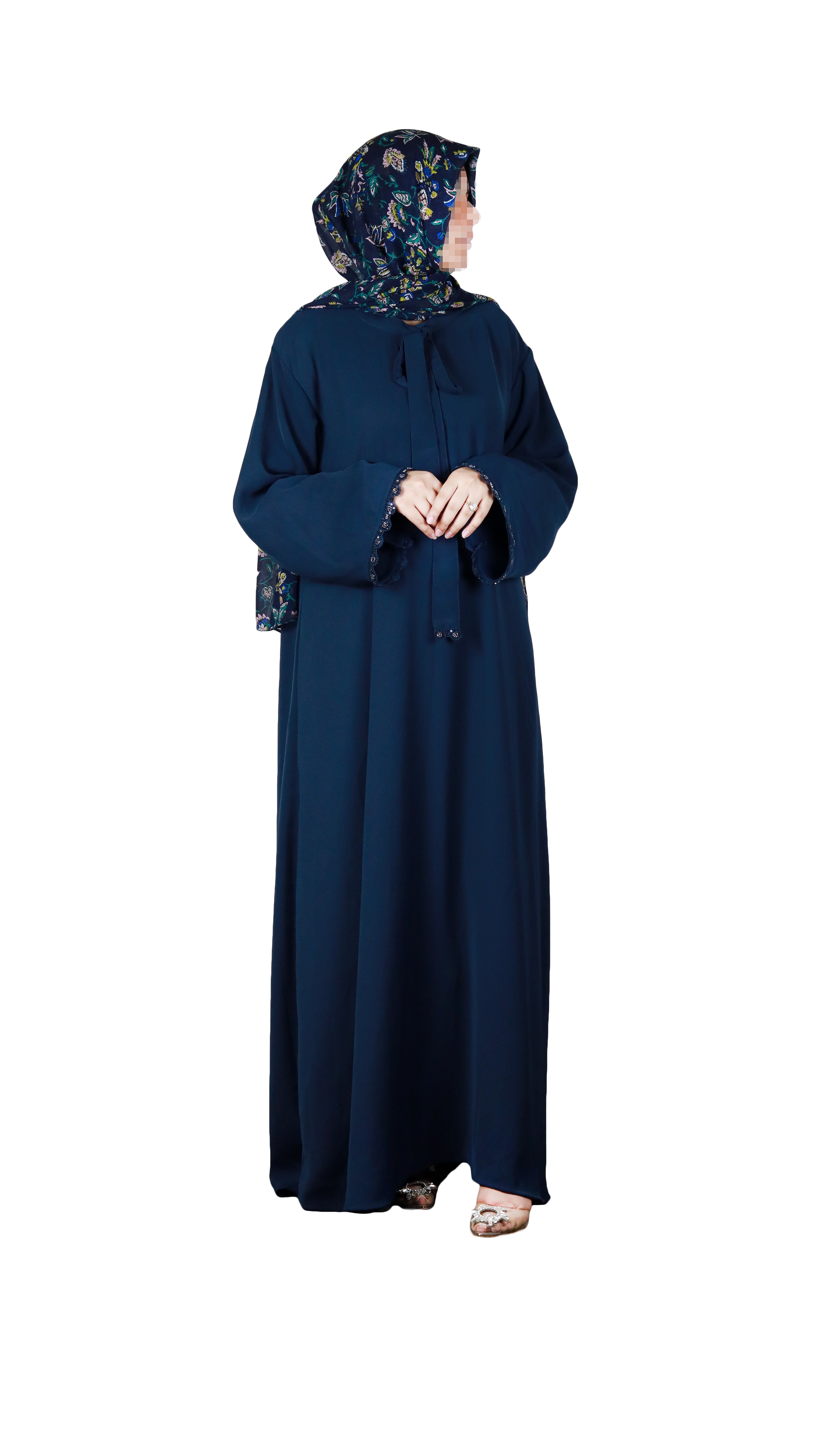 Royal Blue Abaya