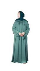 Pastel Green Abaya