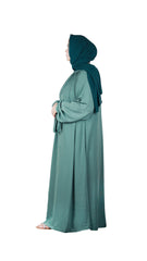 Pastel Green Abaya