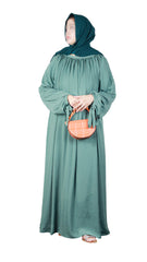 Pastel Green Abaya