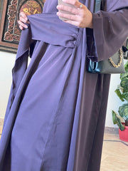 Dawat e Ramadan Lavender abaya